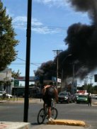 4 BOMBEROS INCENDIO LA FLORIDA 18 FEB 2013 WinCE