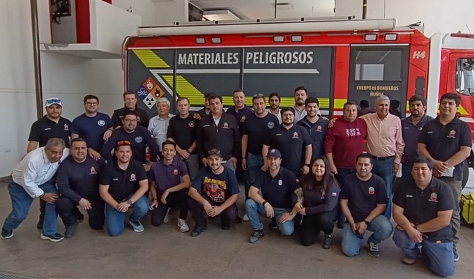 REGRESÓ DELEGACIÓN QUE PARTICIPÓ EN CURSO INTERNACIONAL “INCENDIO EN TÚNELES” – ESPAÑA.