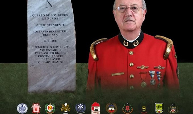 DESCUBRIMIENTO DE LA PIEDRA EN HOMENAJE A OCTAVIO HINZPETER