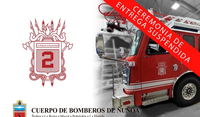 SE SUSPENDE CEREMONIA DE ENTREGA CARRO M-2