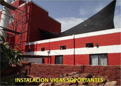 INSTALACION VIGAS SOPORTANTES